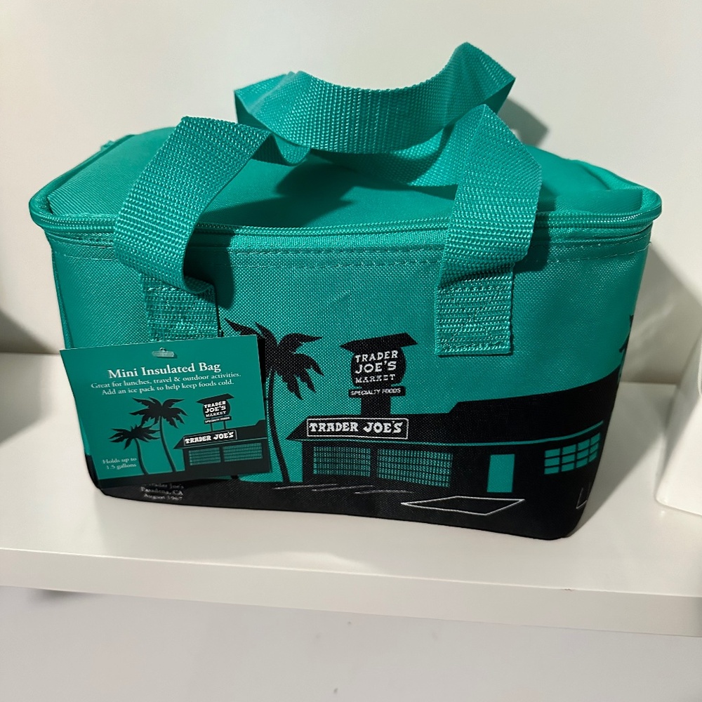 Trader Joe’s Mini cooler bag- Teal
